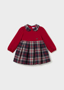 Plaid Dress - Red
