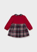 Plaid Dress - Red