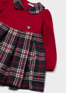 Plaid Dress - Red