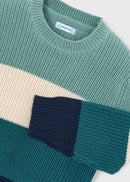 Colour-Block Jersey Top - Aquarium