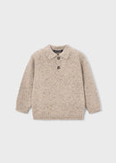 Polo Sweater - Tweed