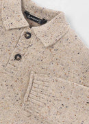 Polo Sweater - Tweed