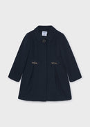 Dress Wool Coat - Navy