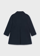 Dress Wool Coat - Navy