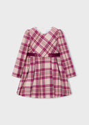 Plaid Dress - Raspberry