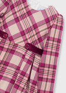 Plaid Dress - Raspberry