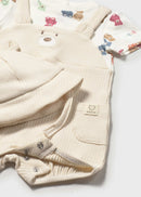 Romper & Hat Set - Chickpea