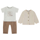 Baby 3 Piece Set - White
