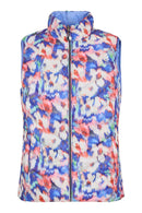 Reversible Gilet - Ivory & Blue