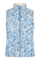 Reversible Gilet - Royal Blue & White