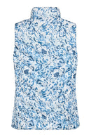 Reversible Gilet - Royal Blue & White