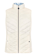 Reversible Gilet - Royal Blue & White
