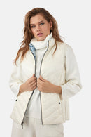 Reversible Gilet - Royal Blue & White