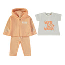 3-Piece Set - Peach