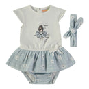 Dress & Headband - Cloud