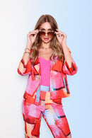 Jacket - Tomato Red