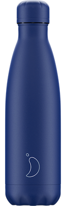 Water Bottle 500ml - Matte Blue