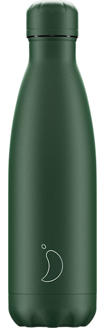 Water Bottle 500ml - Matte Green