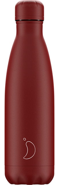 Water Bottle 500ml - Matte Red