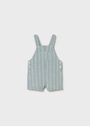 Striped Dungaree - Jade