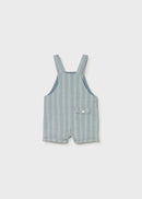 Striped Dungaree - Jade