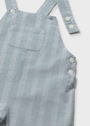 Striped Dungaree - Jade