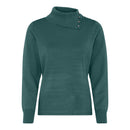 Shawl Collar Jumper - Dark Green