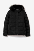 Feed Hooded Jacket - Black
