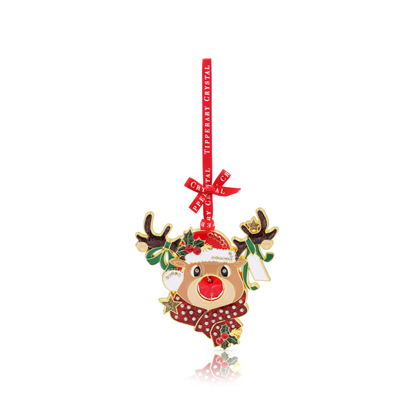 Rudolf Reindeer Gem Decoration