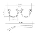 Giovanni Big Frame Sunglasses - Black