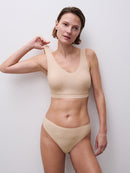 Padded Bra Top - Beige