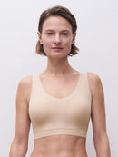 Padded Bra Top - Beige