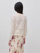 Open Knit Jumper - Cream