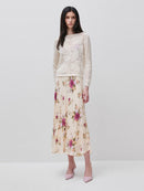 Open Knit Jumper - Cream