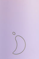 Water Bottle 500ml - Gradient Lavender Fog