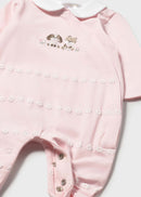 2 Set Long Onesie - Baby Rose