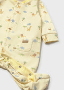 Newborn Animal Romper & Hat - Sunny