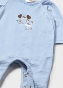 2 Pack Long Onesie - Sky Blue