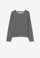 Stripes Round Neck T-Shirt - Black