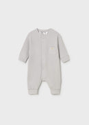 Long Onesie Without Footie - Silver