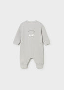 Long Onesie Without Footie - Silver