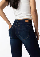 One Size Double Up Jean - Dark Blue