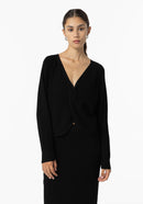 Magnolia Round Neck Jumper - Black