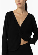 Magnolia Round Neck Jumper - Black
