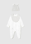 Long Pyjama Gift Set - White