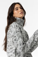 Valhalla Polo Neck Jumper - Steel Grey