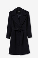 Compi Long Jacket - Dark Navy