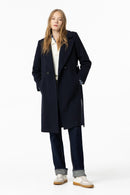 Compi Long Jacket - Dark Navy