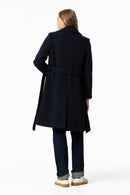 Compi Long Jacket - Dark Navy