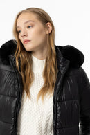 Plomo Padded Coat - Black